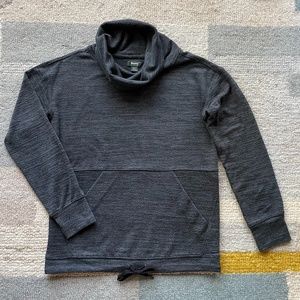 UNTIL 6/20! Roots Cowl Neck Pullover Charcoal Gray